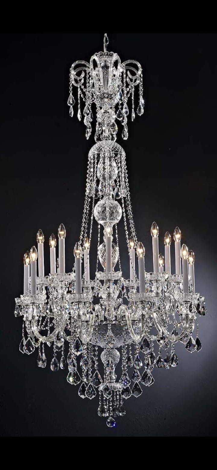 ✨ Lustre en Cristal – Élégance et Brillance Intemporelle