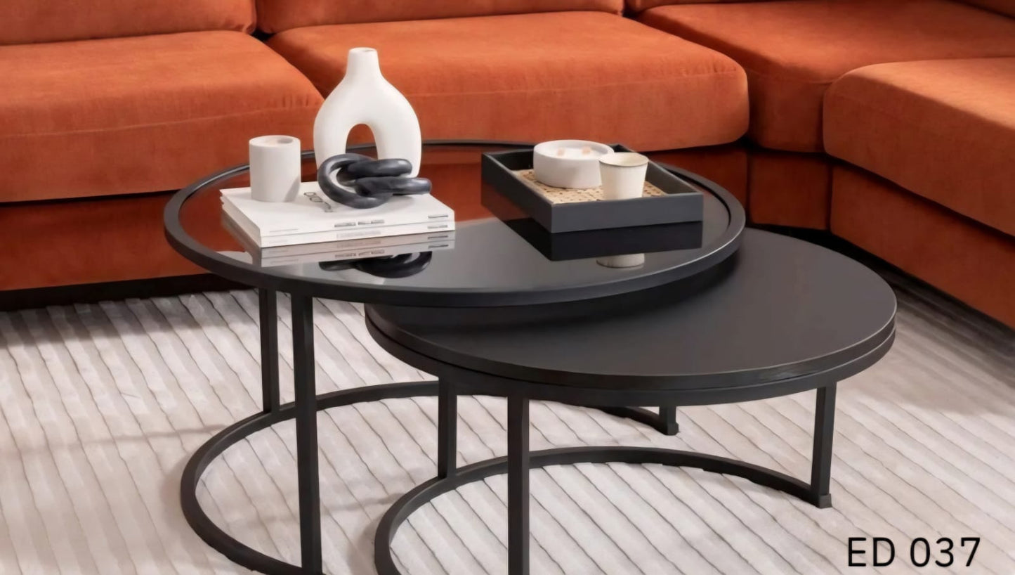 đȘ Table Basse Moderne â Lot de 2