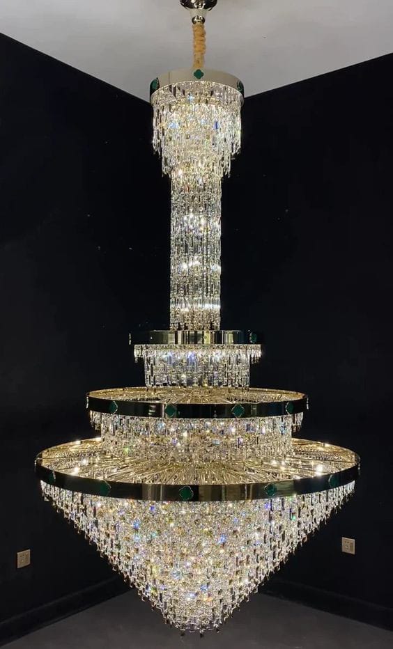 ✨ Lustre en Cristal – Élégance et Brillance Intemporelle