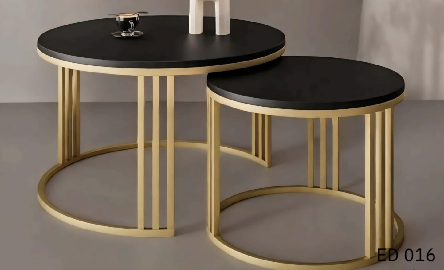 🪑 Table Basse Moderne – Lot de 2